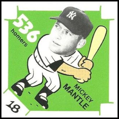 18 Mickey Mantle